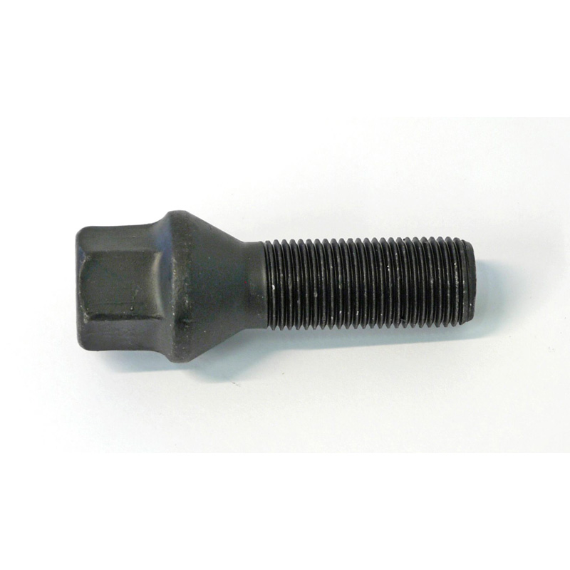 H&R Radschraube Kegelbund M14x1.25 - Länge 48mm - Schwarz