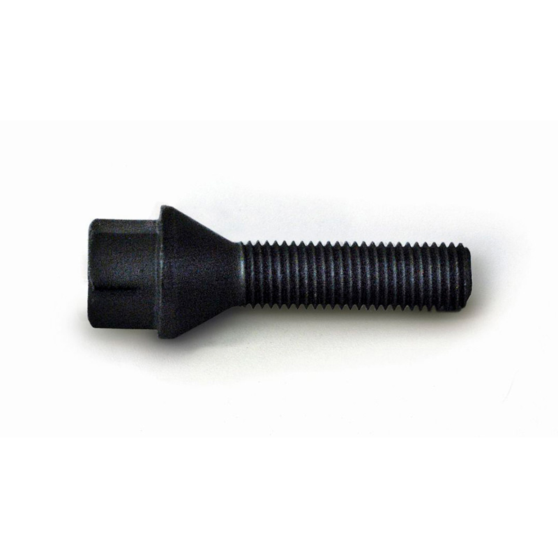 H&R Radschraube Kegelbund M12x1.50 - Länge 48mm - Schwarz