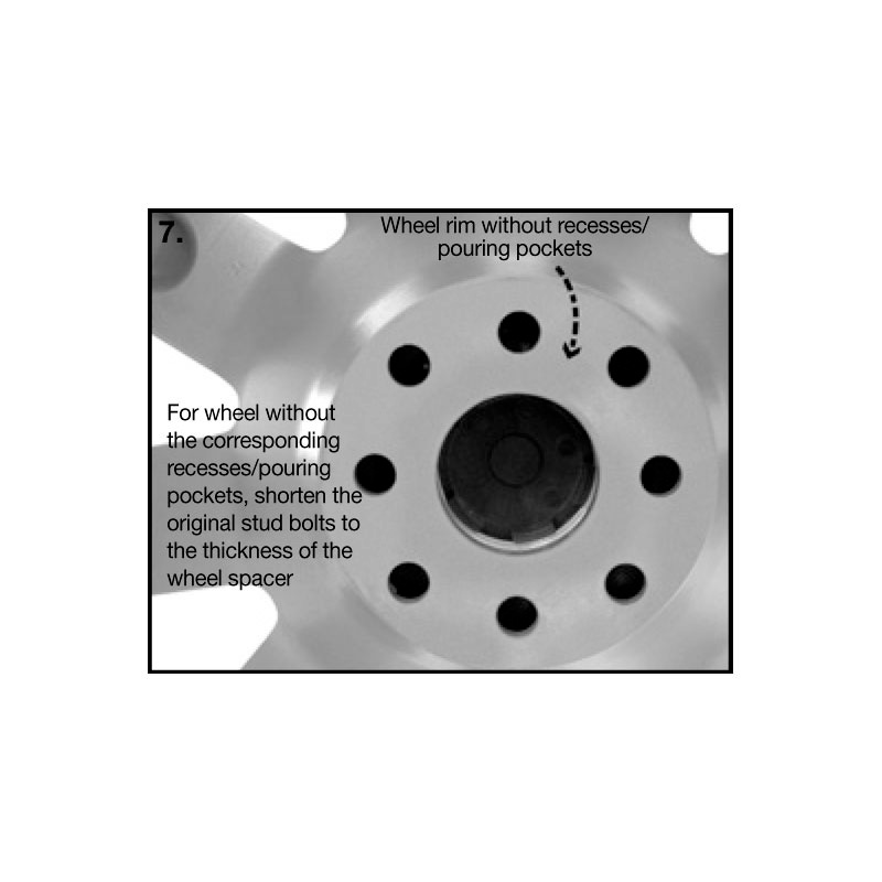 H&R DRM-System Spürverbreiterungsatz 30mm 6x139,7 - Mittenzentrierung 106,5mm - System M12x1,5 -  passend für Hyundai