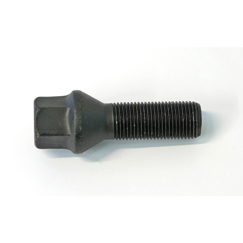 H&R Radschraube Kegelbund M14x1.25 - Länge 50mm - Schwarz