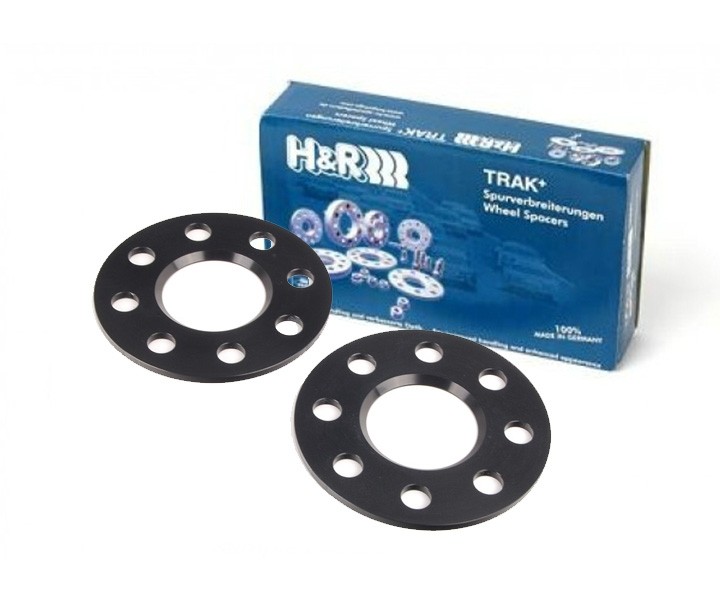 H&R Spurverbreiterung DR06 System 6 mm – 5x112 – Zentrierung 57,1 mm – Schwarz