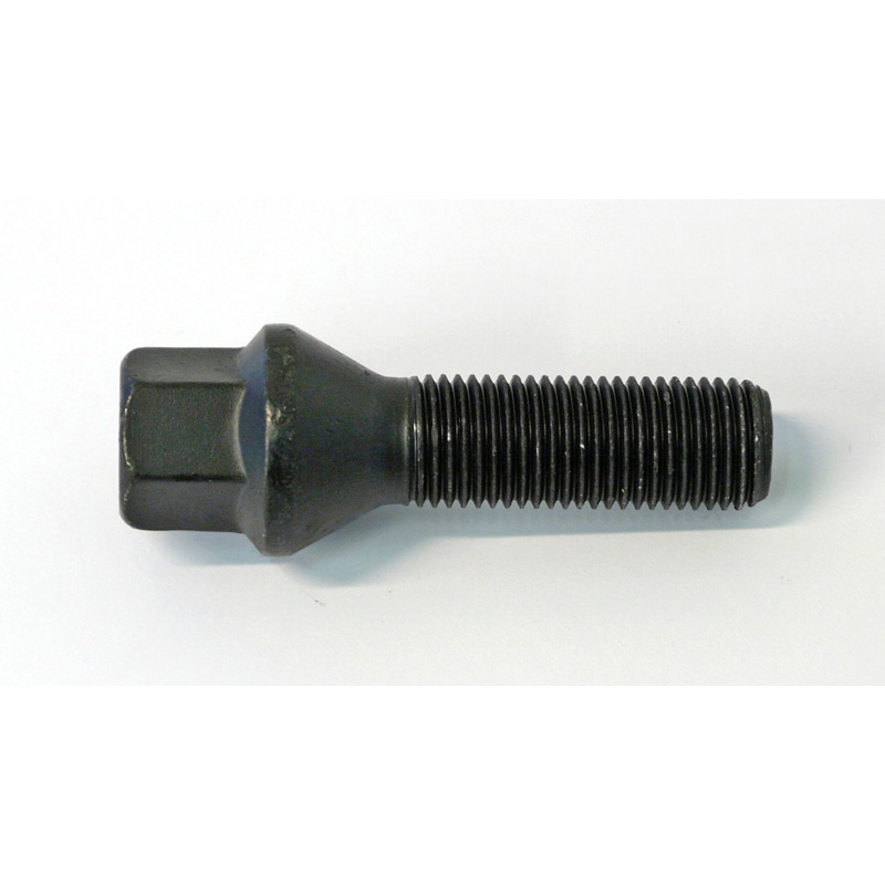 H&R Radschraube Kegelbund M14x1.50 - Länge 38mm - Schwarz