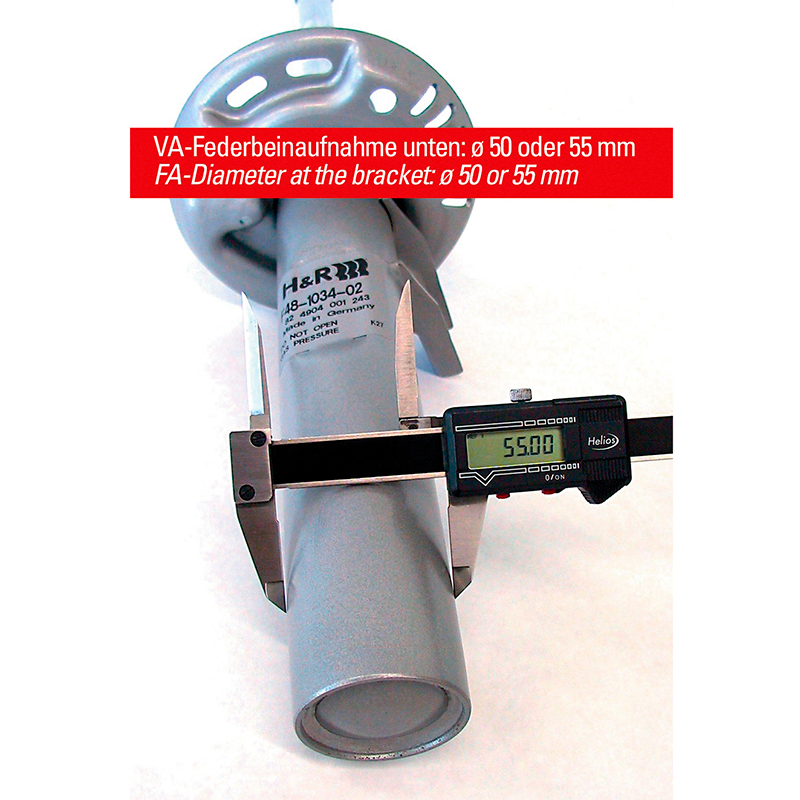 H&R Monotube Schroefset  Volkswagen Beetle Sedan 2011- Ø50mm VA40-60/AA30-60mm