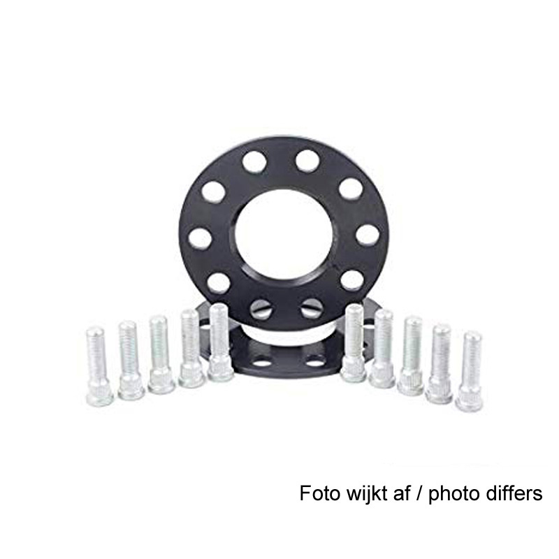 H&R DRS-System Spürverbreiterungsatz 15mm 5x114,3 - Mittenzentrierung 60,1mm - System M12x1,5 -  passend für Toyota - Schwarz