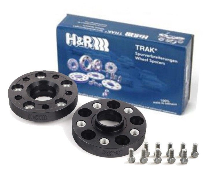 H&R Wheel Spacers DRA60 System 30 mm – 5x100 – Hub 57.1 mm – Black