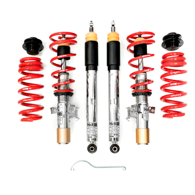 H&R Twin-Tube Edelstahl Gewindefahrwerke Version 1 passend für Opel Corsa F & Peugeot 208 exkl. Corsa-e/E-208 2019-
