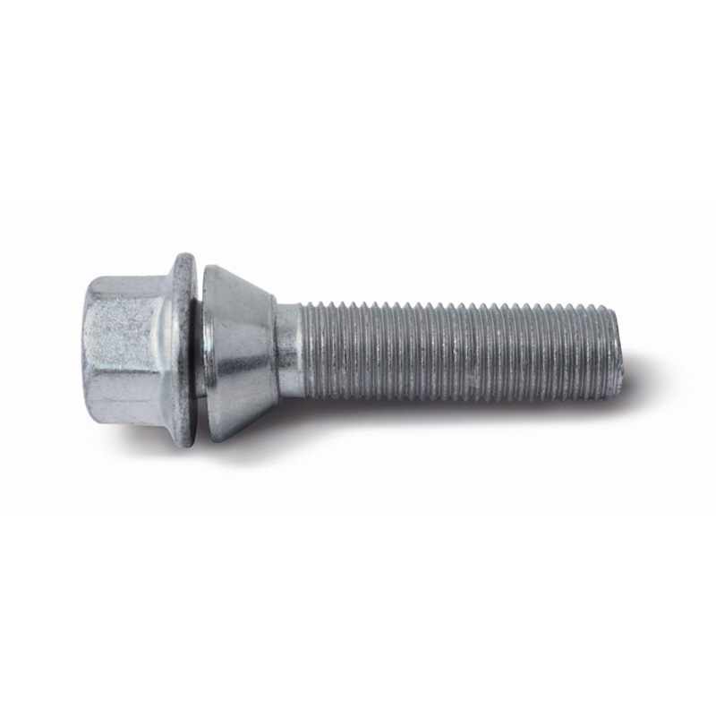 H&R Wheel bolt Taper-Head with movable cone M14x1.50 - Length 48mm (e.g.  BMW, Volvo)