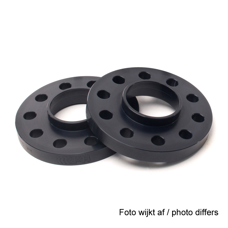 H&R DR-System Spürverbreiterungsatz 18mm 5x112 - Mittenzentrierung 66,5mm - System M14x1,5 - passend für Audi/Porsche/Volkswagen - Schwarz