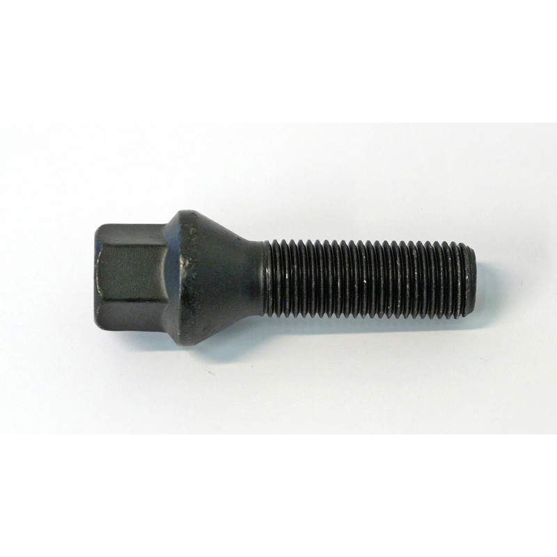 H&R Radschraube Kegelbund M14x1.50 - Länge 28mm - Schwarz